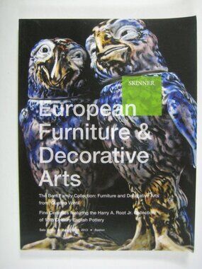 Skinner Auction Catalog 2013 Root Collection Pottery Venti Bent Family Art 2663B
